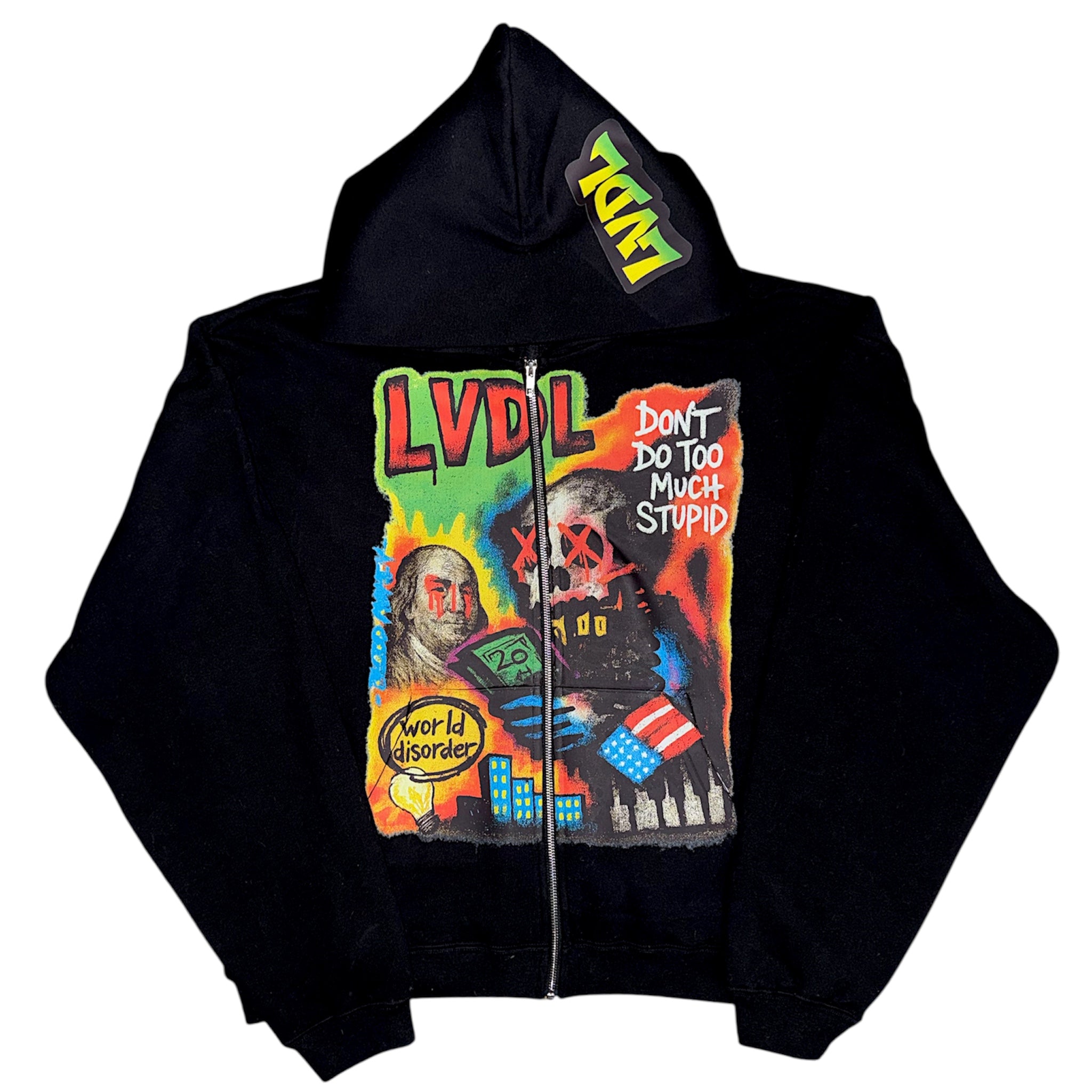 D.D.T.M Zip Up Hoodie