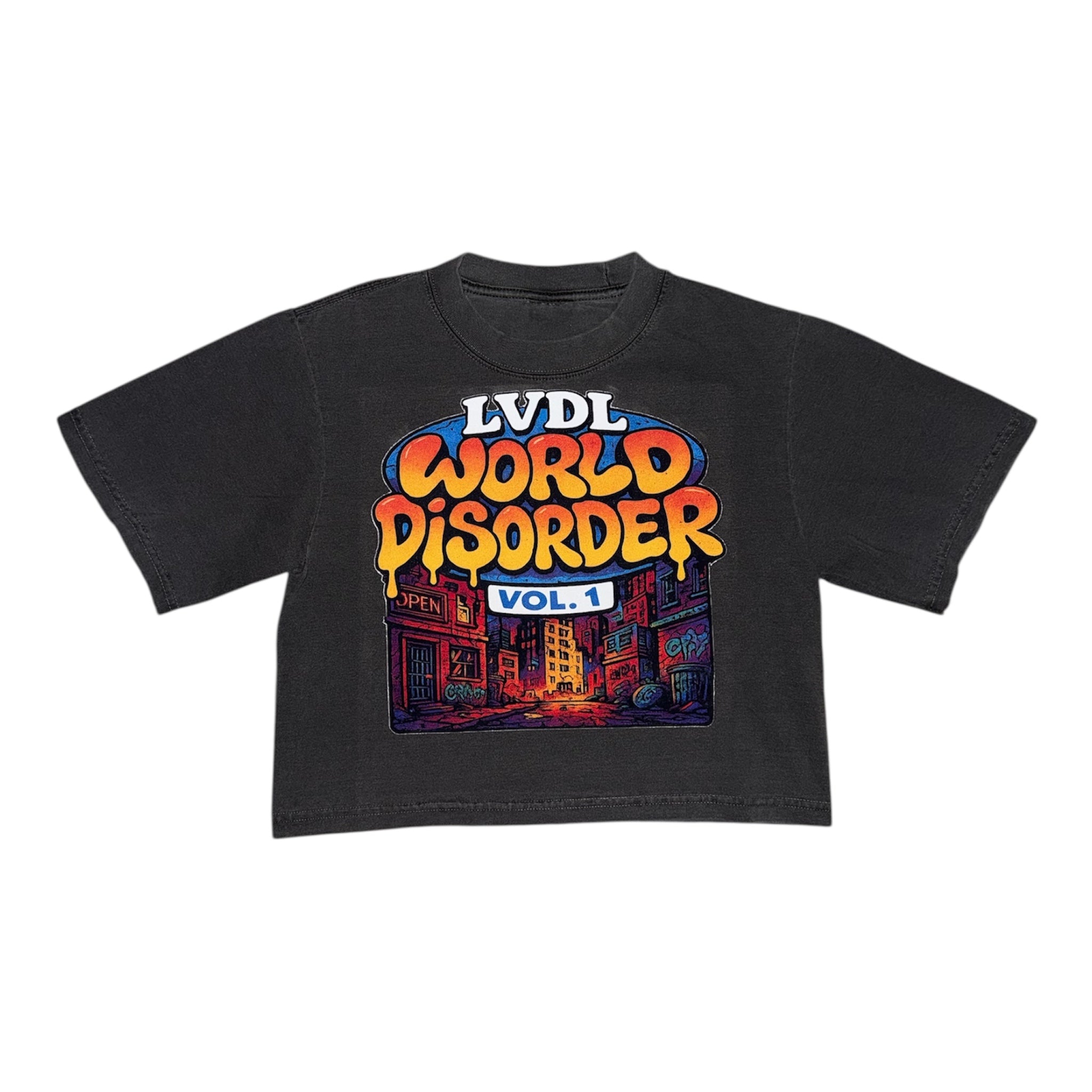 World Disorder Crop Top